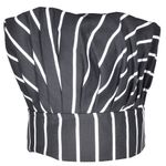 Gorro-cocinero-GOLDEN-negro-