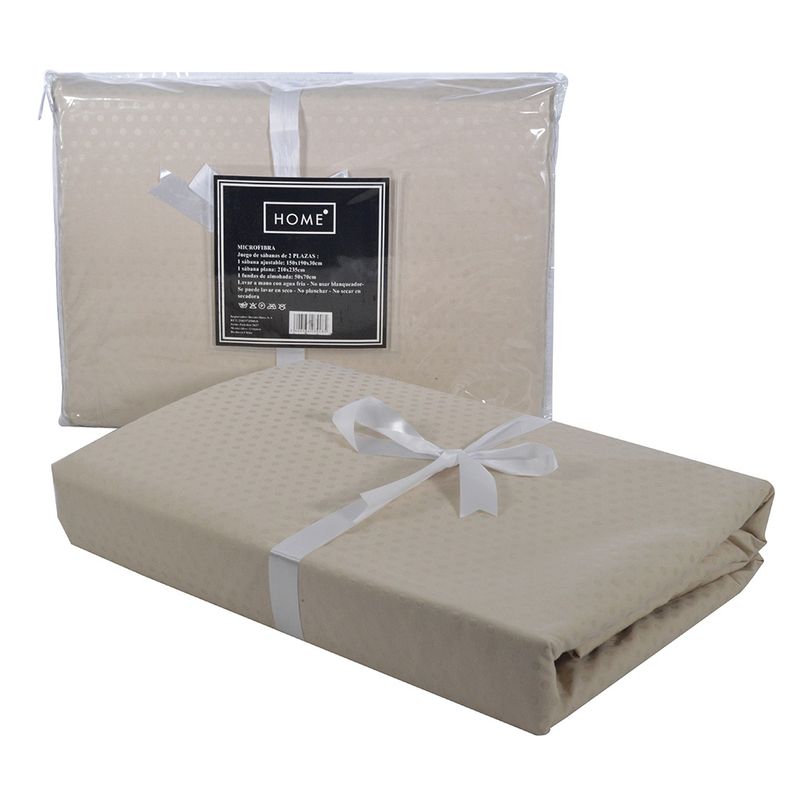 Juego-de-sabanas-2-plazas-en-microfibra-Beige