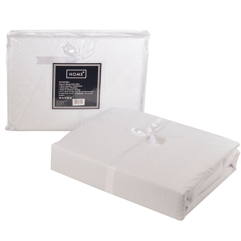 Juego-de-sabanas-king-size-en-microfibra-Blanco