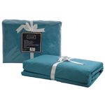 Juego-de-sabanas-king-size-en-microfibra-Azul-petroleo