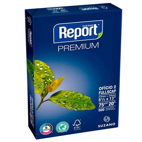 Papel oficio REPORT 75 g 500h