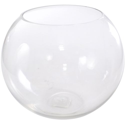 Florero pecera de vidrio 24.5x8.5x16 cm