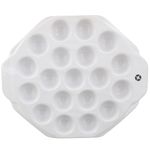 PROVOLONERA-25X21.5-H2.5CM-CERAMICA-BLANCA--------