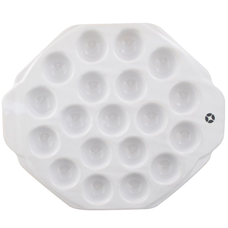 PROVOLONERA-25X21.5-H2.5CM-CERAMICA-BLANCA--------