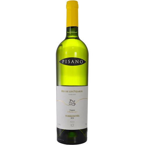 Vino Blanco PISANO Torrontés Río de los Pájaros Pintados