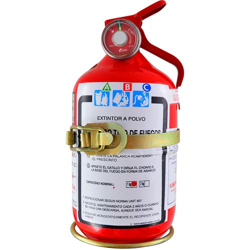 Extintor 1 kg reglamentario corto