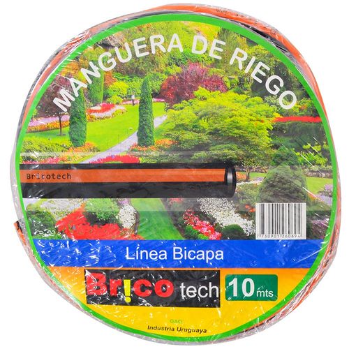 Manguera de Riego Rollo 10 m BRICO-TECH