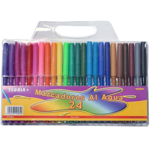 Marcadores TEORIA+ finos 24 un.