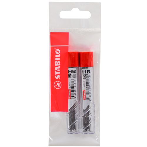 Minas STABILO 0.5 con 12 grafos x 2 un.