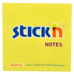 Block-STICK-76-x-76-mm-amarillo-con-percha