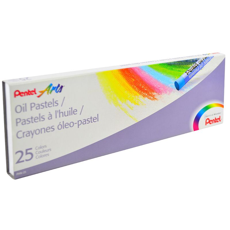 Pasteles-PENTEL-25-colores