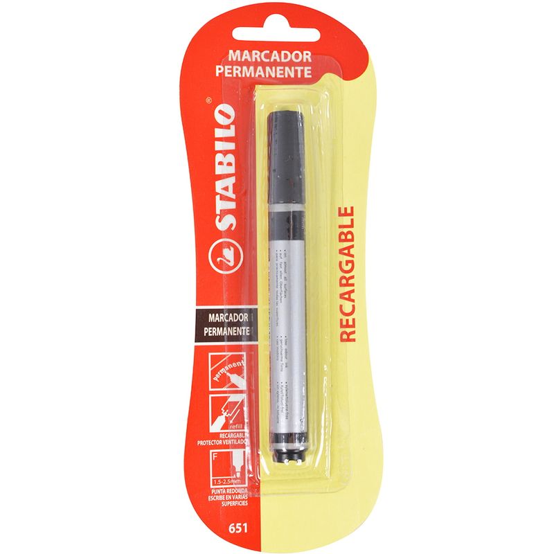 Marcador-permanente-STABILO-negro