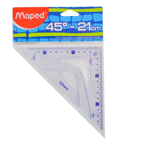 Escuadra MAPED Grafic 21 cm 45º