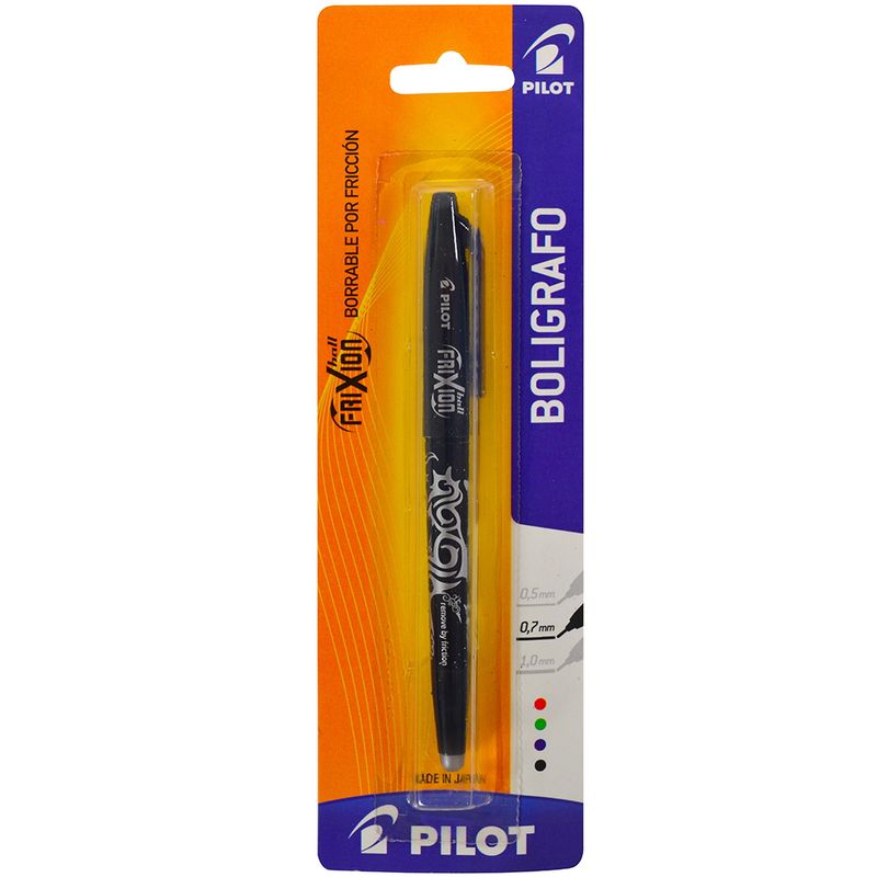Boligrafo-PILOT-Frixion-borrable--negro