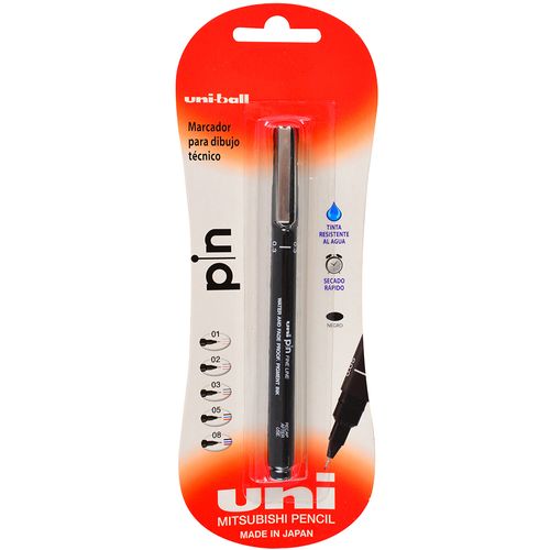 Marcador para dibujo técnico UNI 0.3 mm