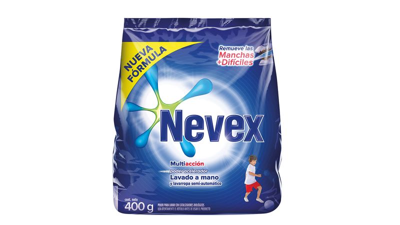 Jabon Polvo Nevex 400 Grs