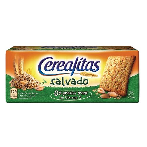 Galletas CEREALITAS Salvado 202 g