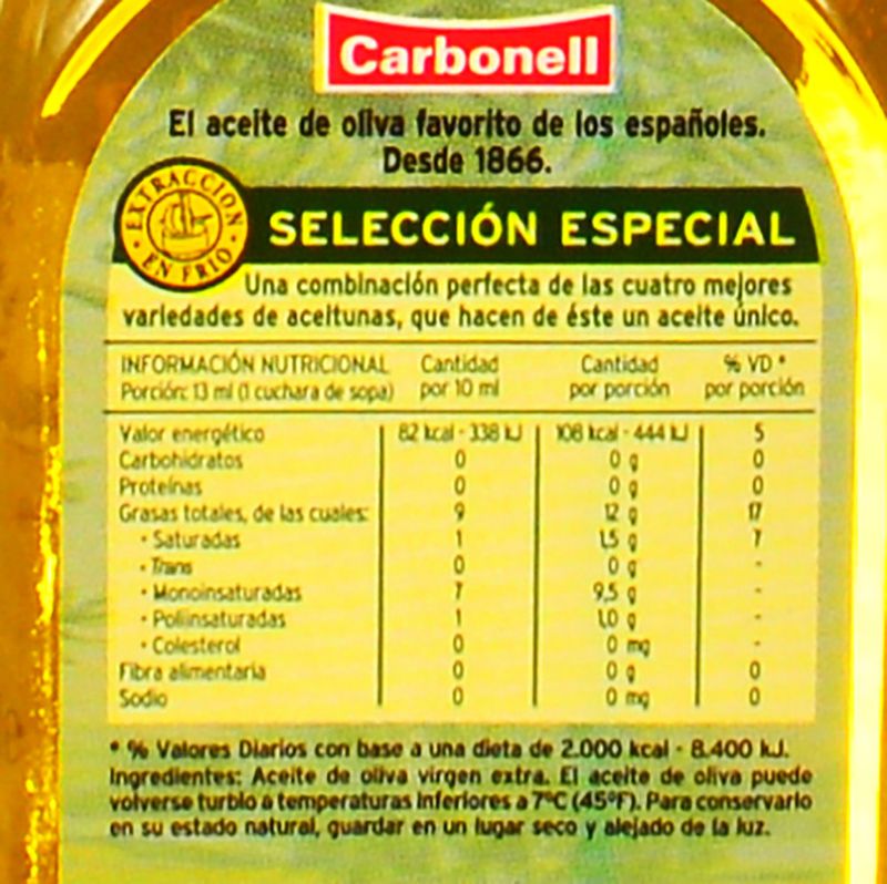 Aceite-Oliva-Extra-CARBONELL-250-ml