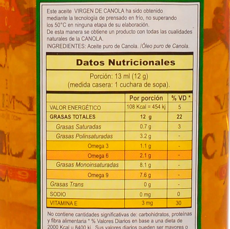 Aceite-de-Canola-extra-virgen-VIRGINIA-salvo-500cc