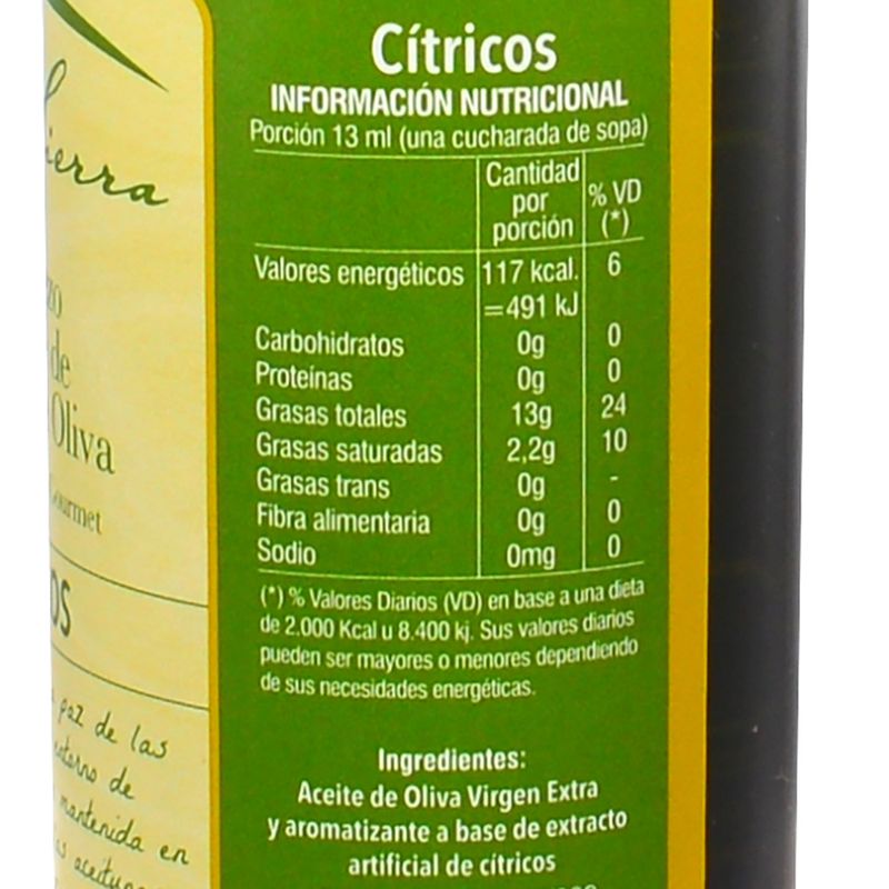 Aceite-Oliva-Extra-Virgen-Citrico-DE-LAS-SIERRAS-250-cc