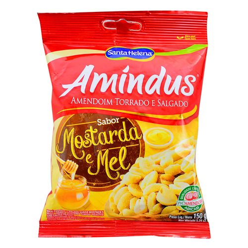 Maní amindus mostaza y miel SANTA HELENA 150 g
