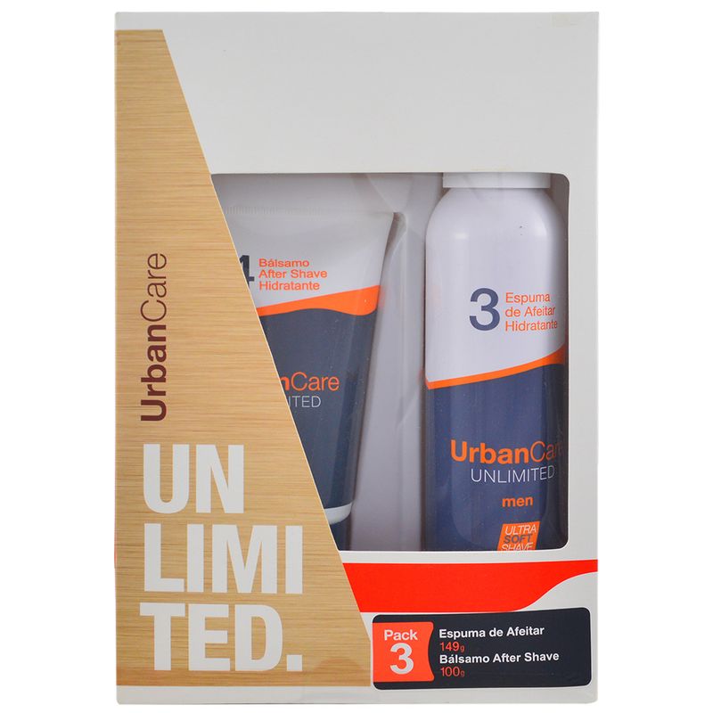 Estuche-URBAN-CARE-Unlimited-Espuma---Balsamo-pk.-x-2-un.