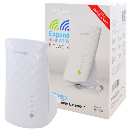 Amplificador inalámbrico TP-LINK dual band Mod. RE200