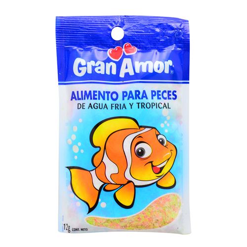 Alimento peces agua fría y tropical GRAN AMOR