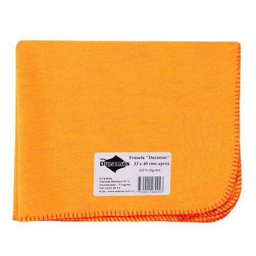 Franela DURAMAS Naranja 33x40 cm