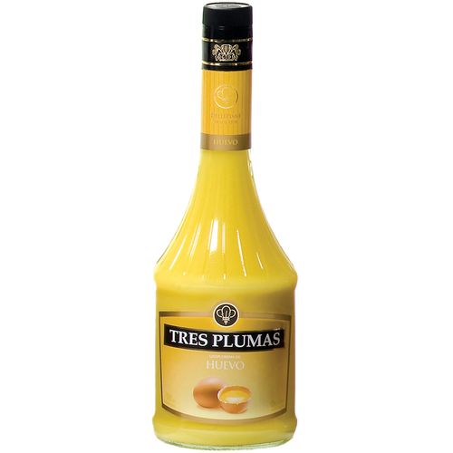 Licor TRES PLUMAS huevo