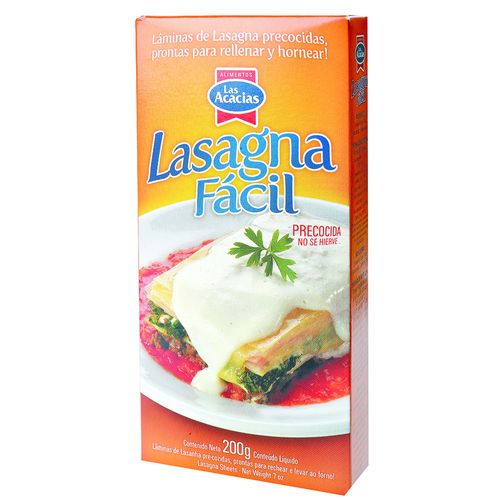 Lasagna LAS ACACIAS 200 g