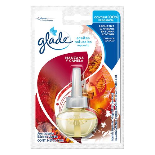 Desodorante Ambiente Glade Aceites Naturales Manzana & Canela