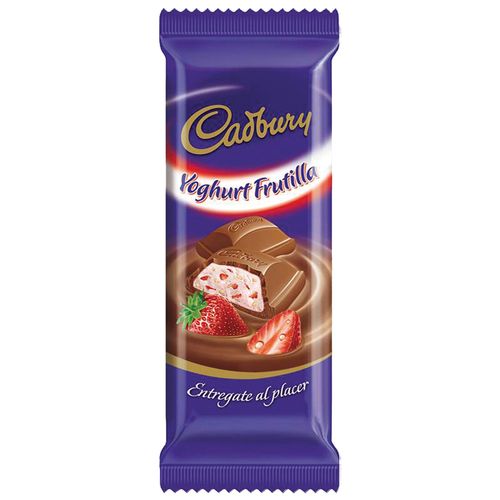 Chocolate CADBURY Yogur con Frutilla 160 g
