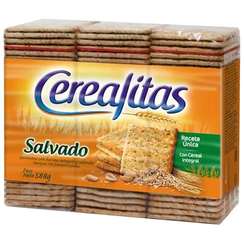 Galletas Cerealitas Salvado Tripack 600 g