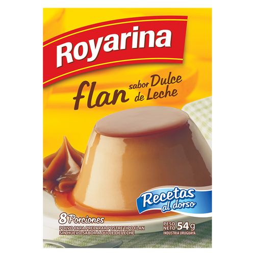 Flan ROYARINA dulce de leche 54 g