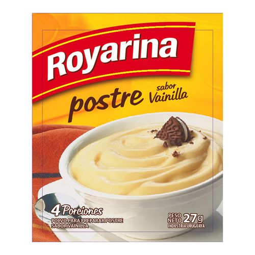 Postre vainilla ROYARINA 27 g