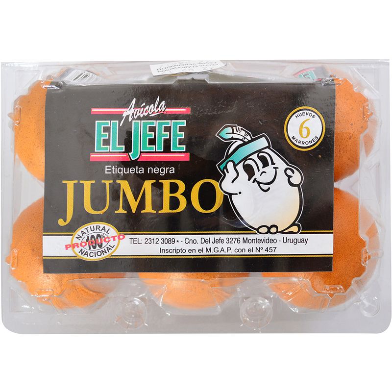 Huevos-Color-Jumbo-Avicola-EL-JEFE-cj.-6-un.