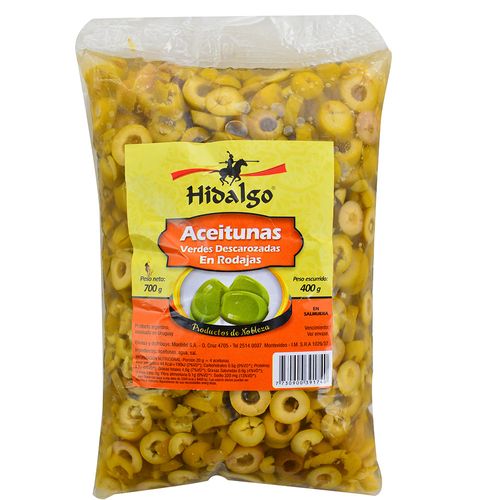 Aceitunas en rodajas HIDALGO sachet 400 g