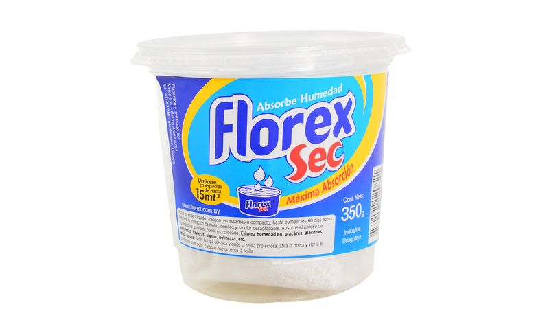 Absorbe humedad FLOREX sec pote 180 g - Devoto Hnos. S.A.