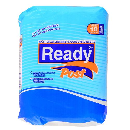 Aposito Ready Post Parto G 18 un.