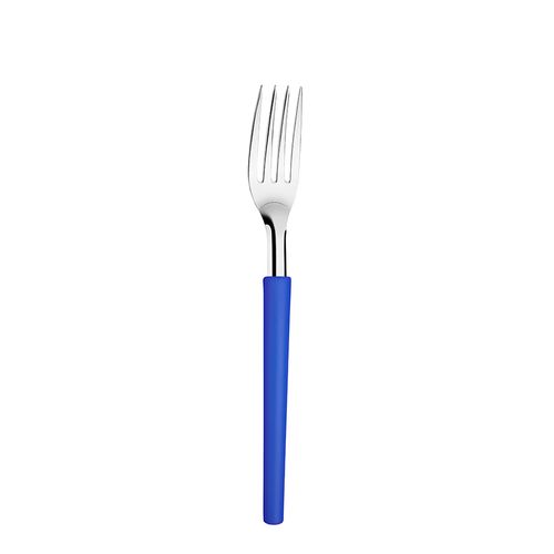 Tenedor mesa DI SOLLE millenium 19.8 cm mango azul