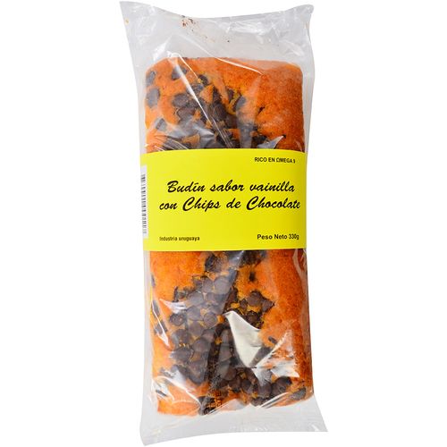 Budín Vainilla con Chips de Chocolate 250 g