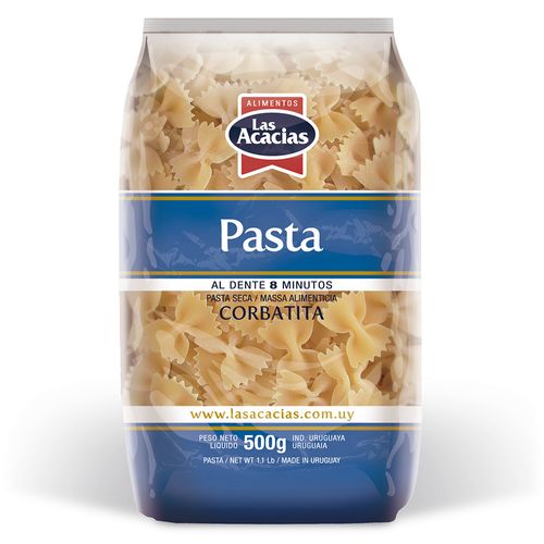 Fideos LAS ACACIAS Corbatita 500 g