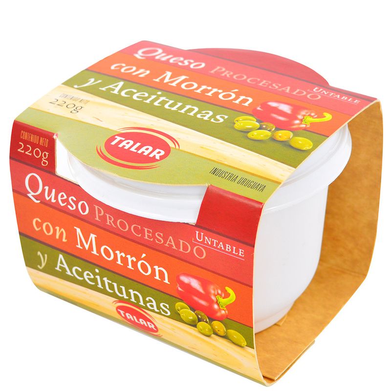 Queso-Crema-Aceitunas-y-Morron-TALAR-220-g