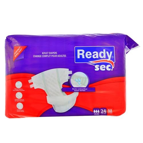 Pañal adulto READYSEC M 24 un.