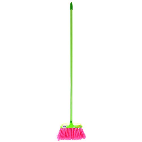 Escoba nylon Faceira con cabo madera forrado