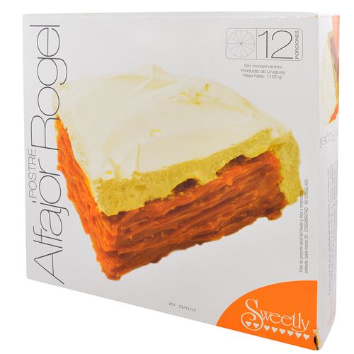 Torta alfajor rogel SWEETLY 1.1 kg