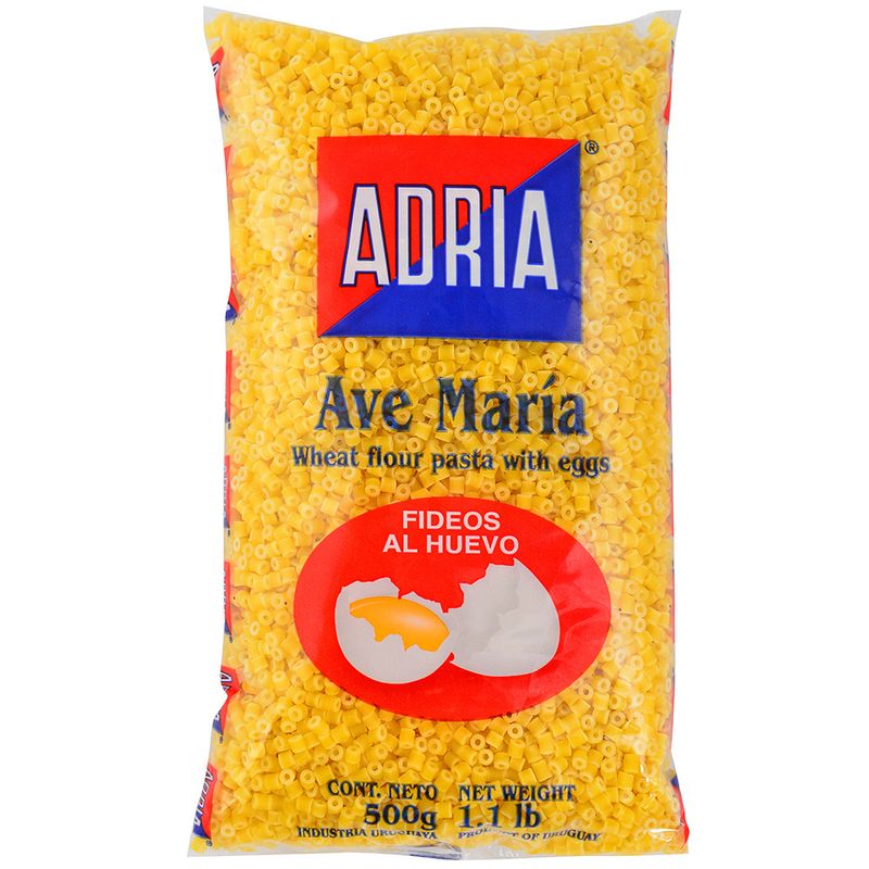 Fideo-al-huevo-ADRIA-Ave-Maria-500-g