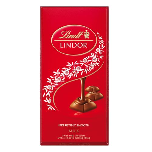 Chocolate LINDT LINDOR Leche 100 g
