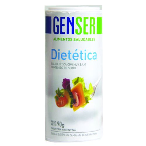 Sal dietética GENSER 0.03% sodio 90 g